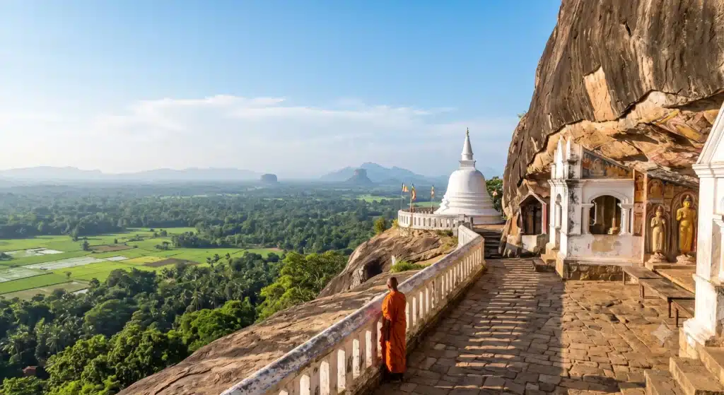 Dambulla cave temple