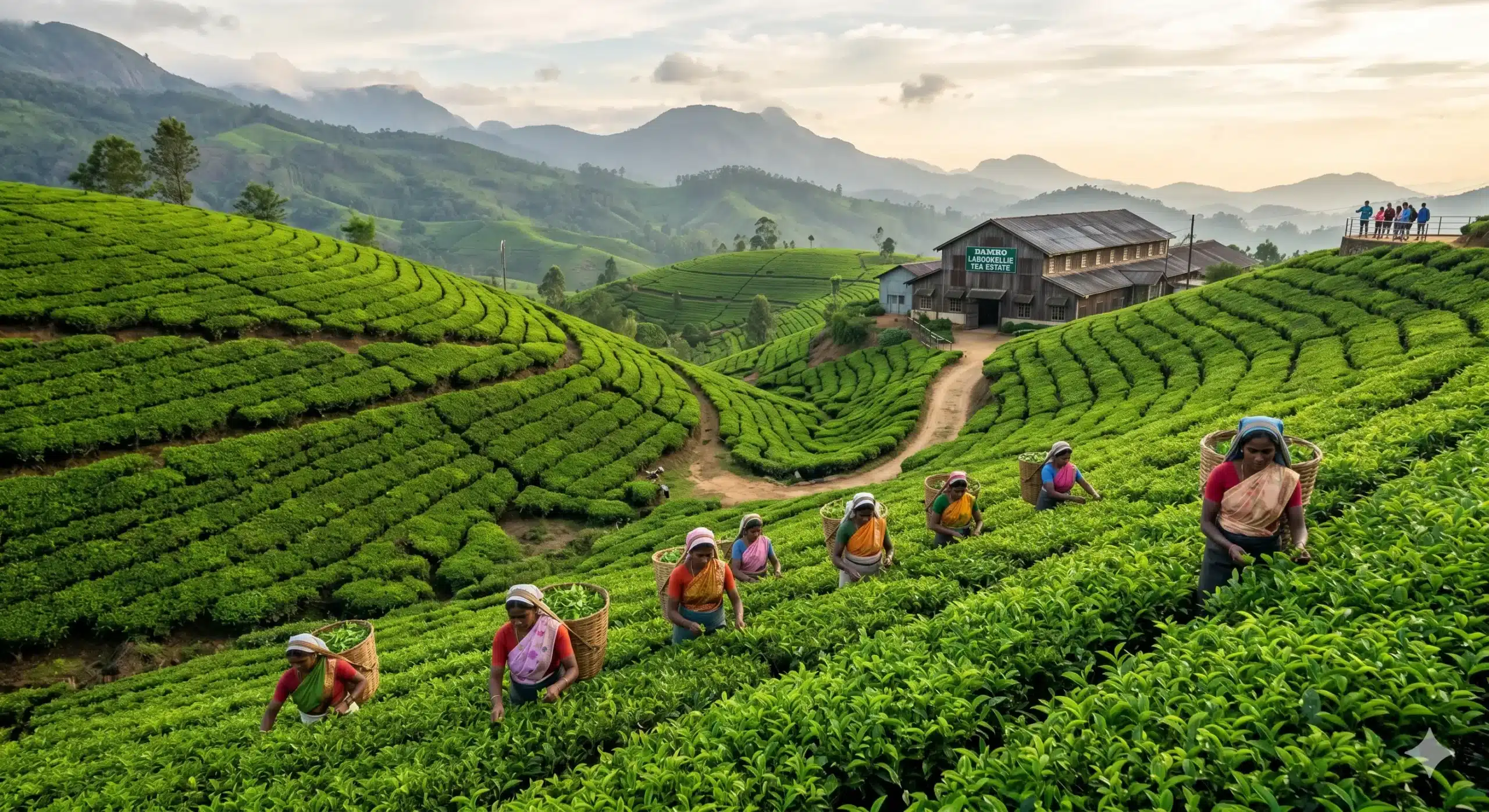 nuwara eliya tea plantations
