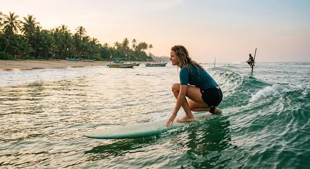 is it safe to surf in Sri Lanka